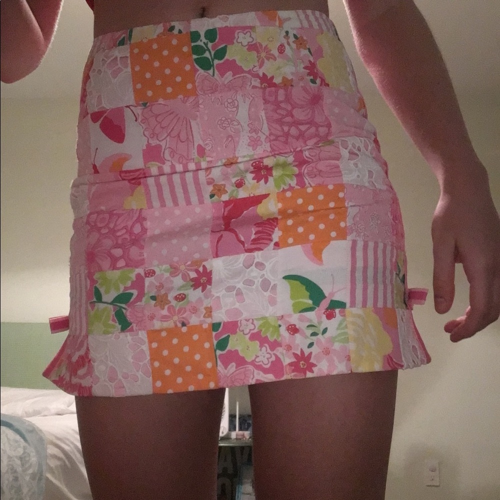 lilly pulitzer mini skort size 0